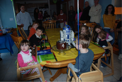 Jedi Jesse Birthday Party 2009