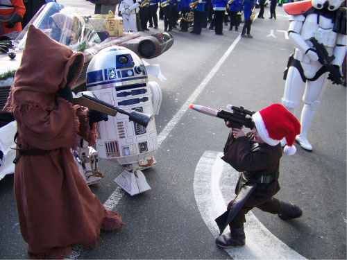 R2-D2 Brockton Holiday Parade