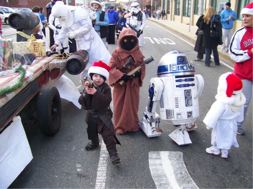 R2-D2 Brockton Holiday Parade