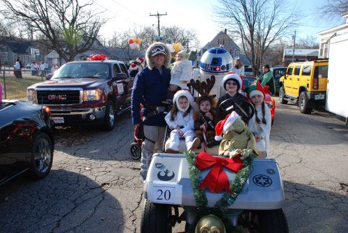 R2-D2 Laconia Holiday Parade 2009