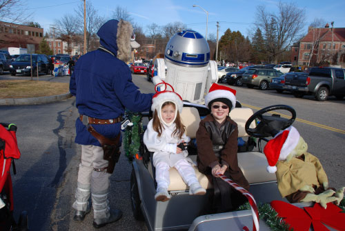 R2-D2 Laconia Holiday Parade 2009
