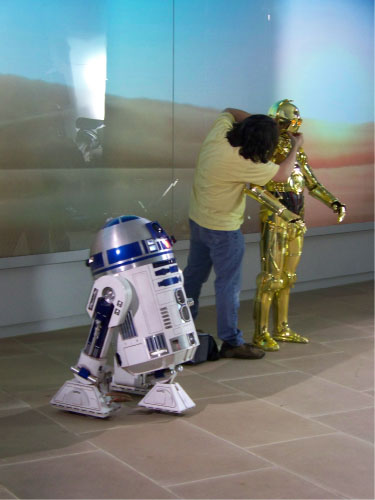R2-D2 Music Video Shoot 2010
