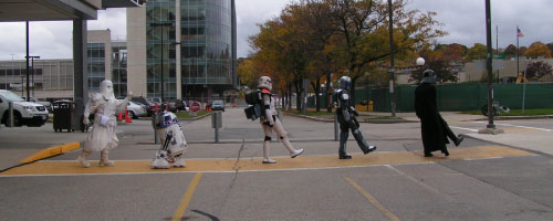 R2-D2 UMASS Halloween Party