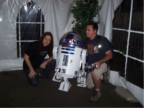R2-D2 Weird Al Concert